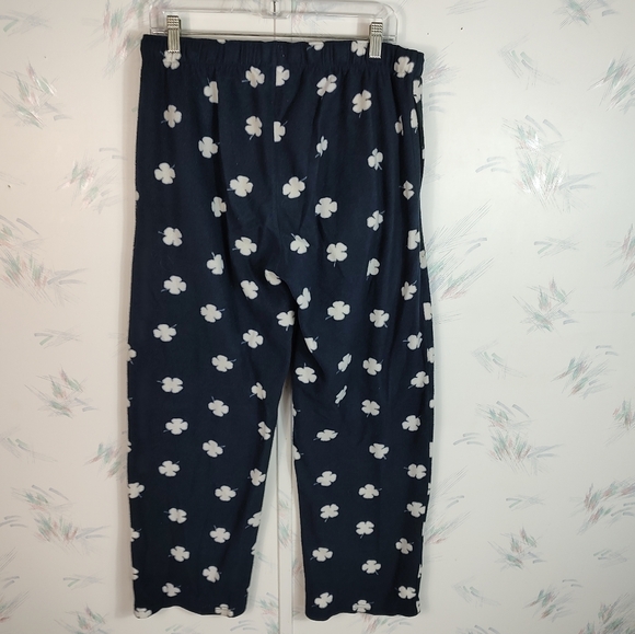 Lucky Brand Sleepwear Men's Pajama Pants Blue White Large - Picture 6 of 11